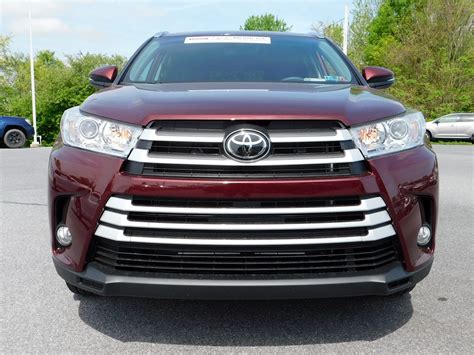 burgundy toyota highlander|certified pre owned highlander limited.